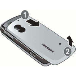 Разборка Samsung Gravity SGH-T459 Задняя крышка